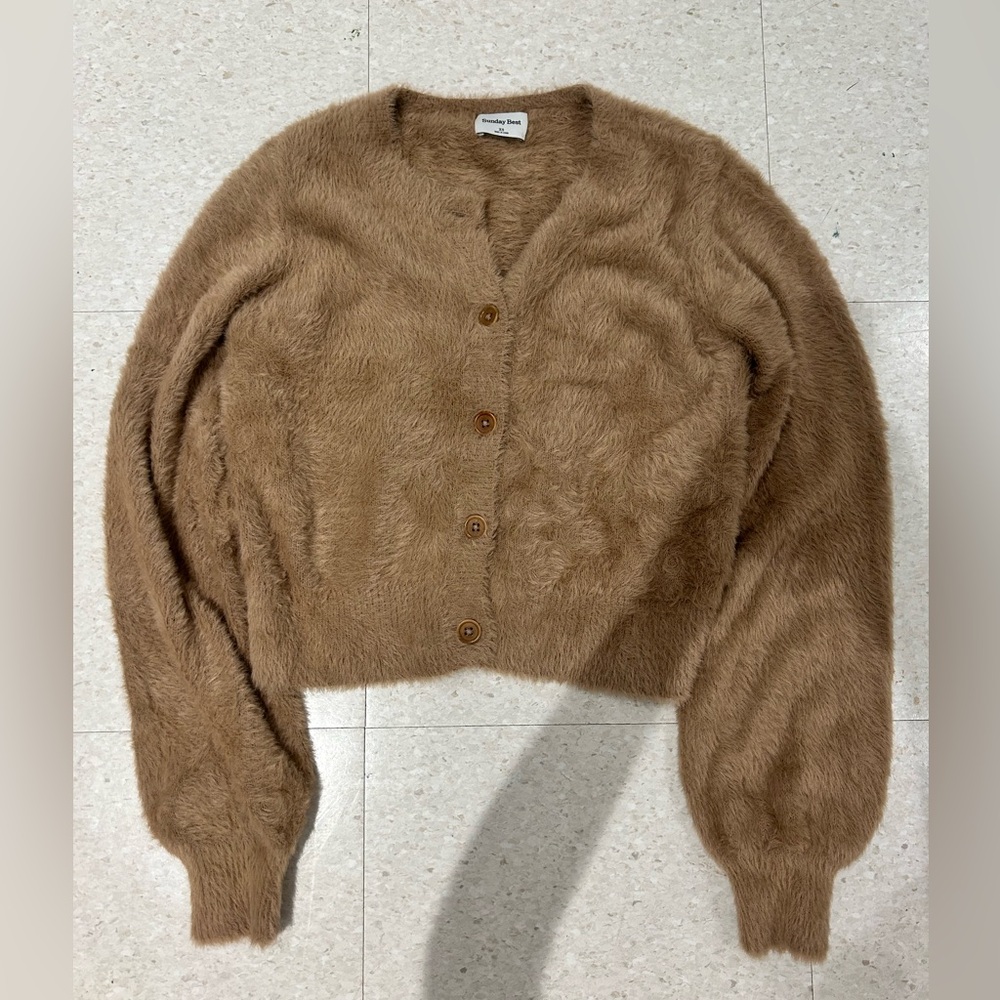 Super Soft Teddy Bear Cardigan